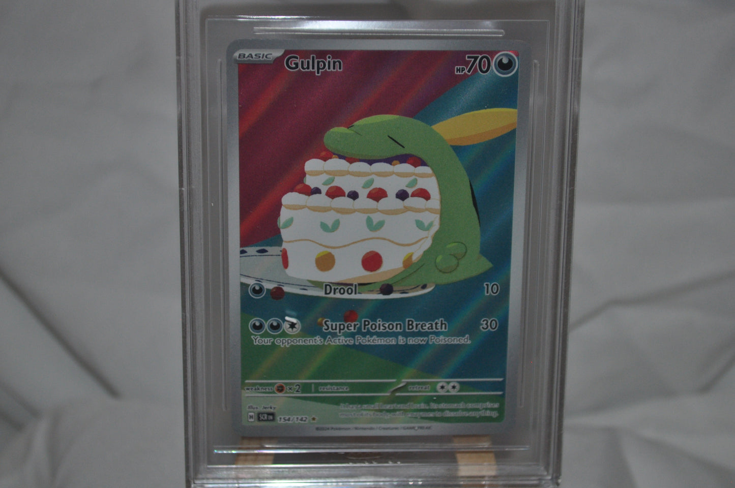 2024 Scarlet & Violet, Stellar Crown, Gulpin #154