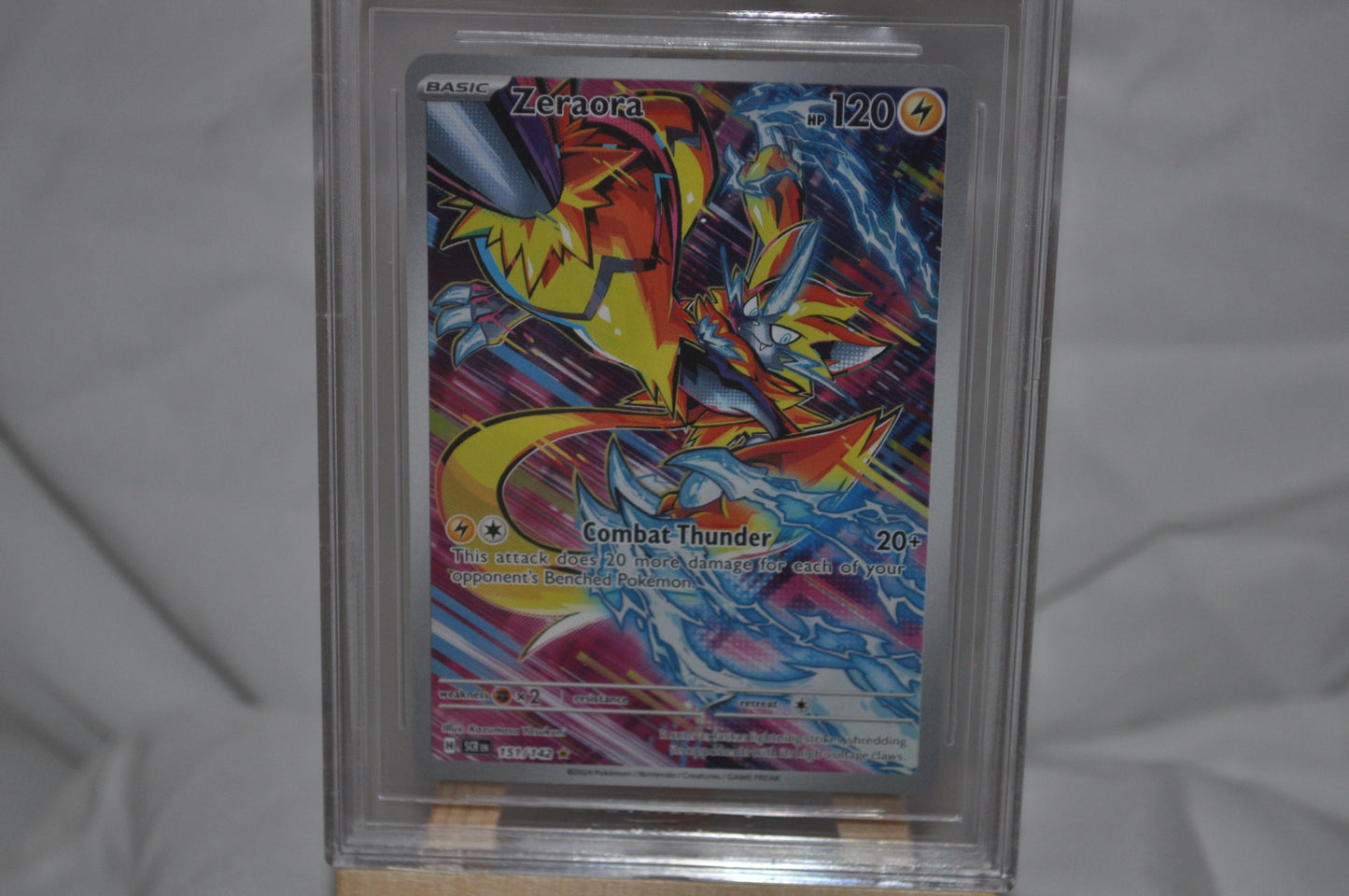 2024 Scarlet & Violet, Stellar Crown, Zeraora #151