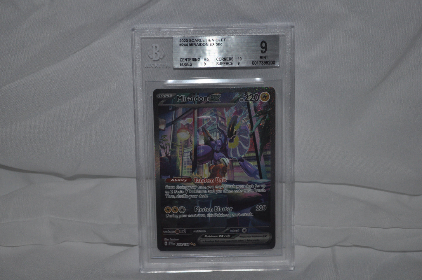 2023 Scarlet & Violet, Miraidon EX #244