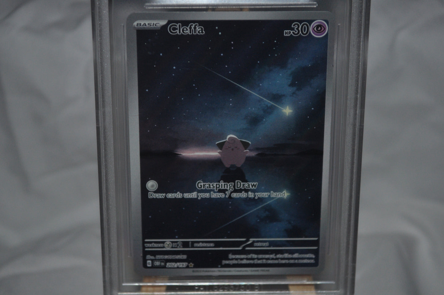 2023 Scarlet & Violet, Obsidian Flames, Cleffa #202