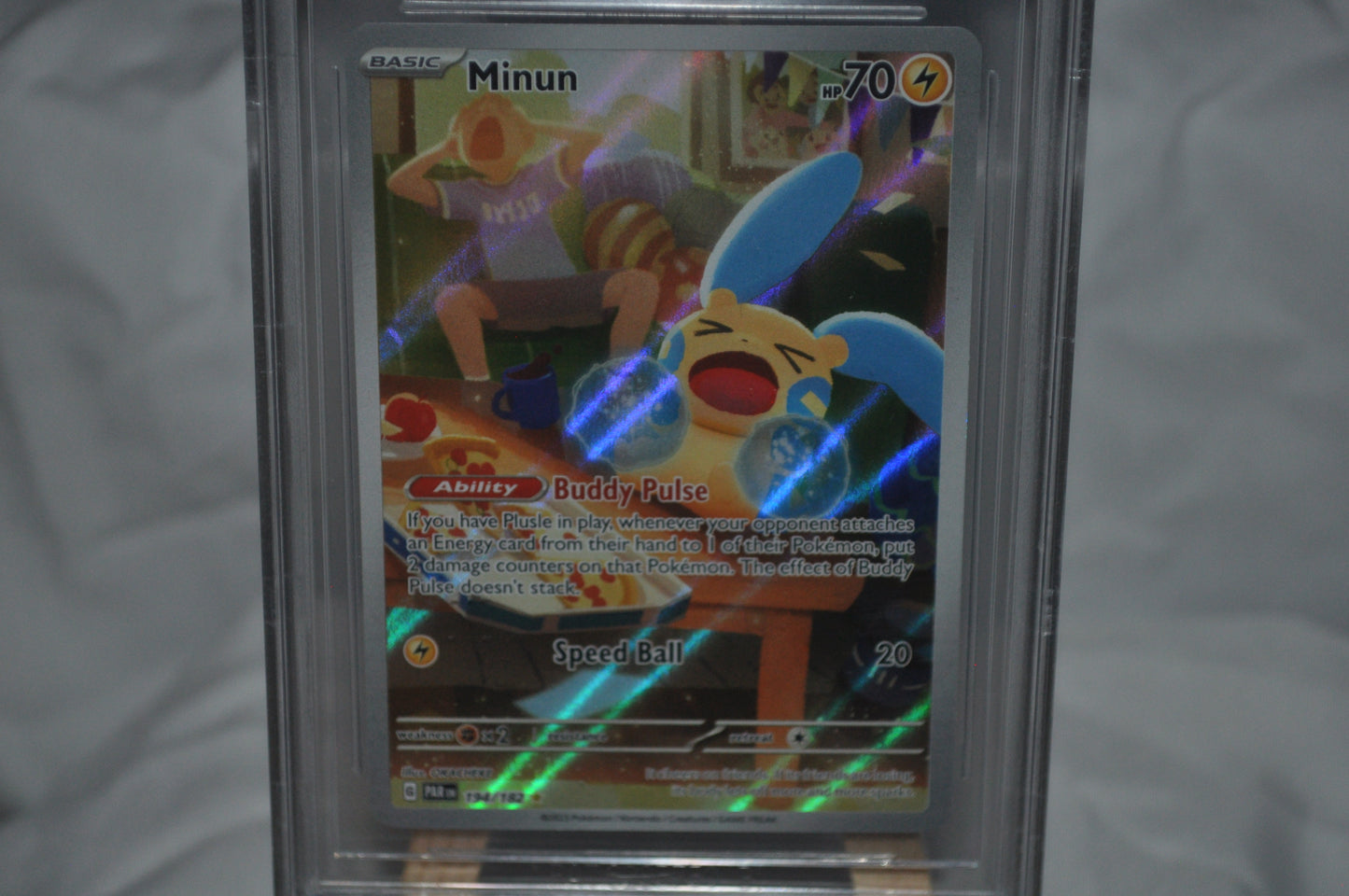 2023 Scarlet & Violet Paradox Rift, Minun #194