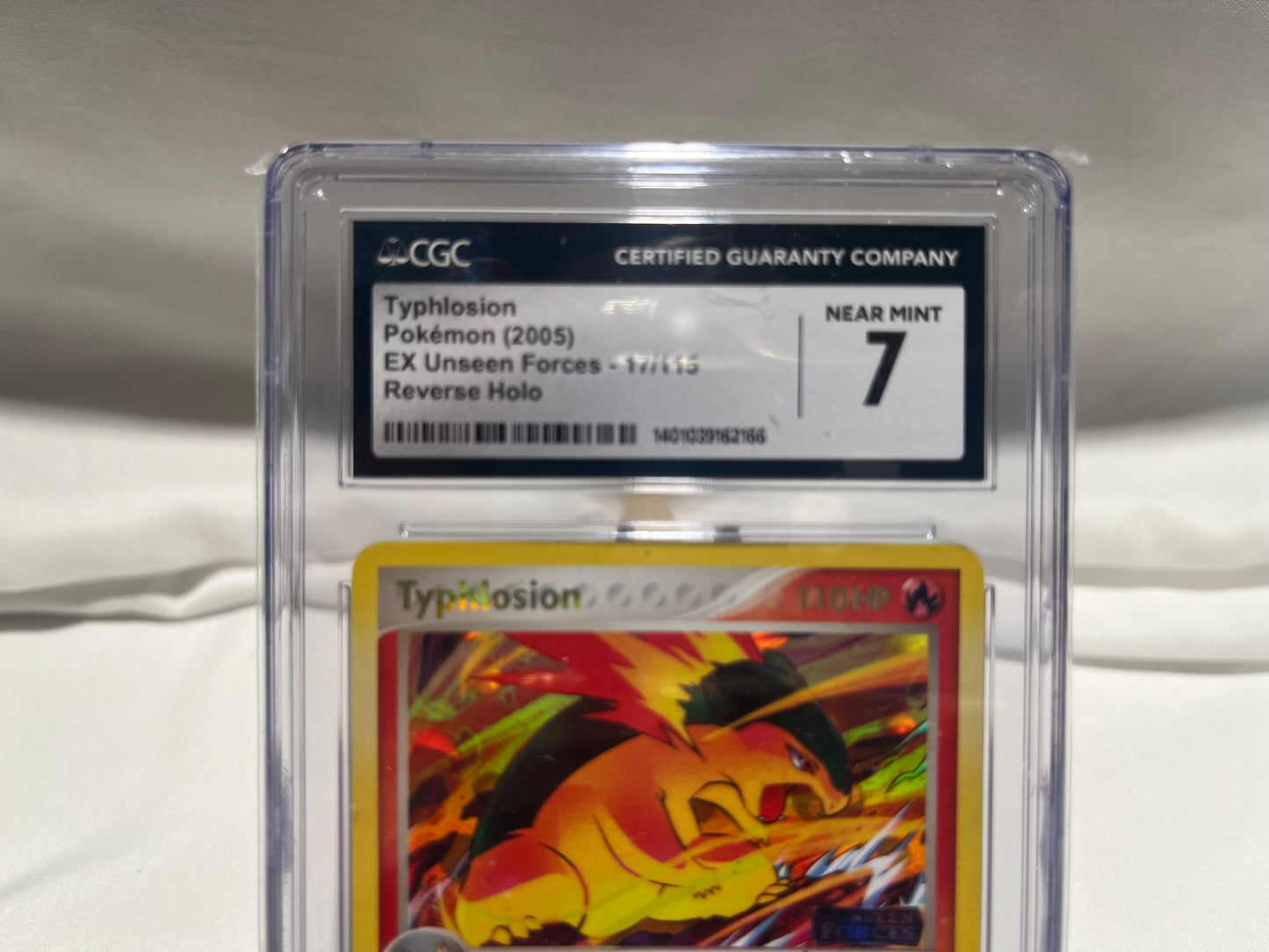 2005 Pokemon Unseen Forces Typhlosion Reverse Holo #17