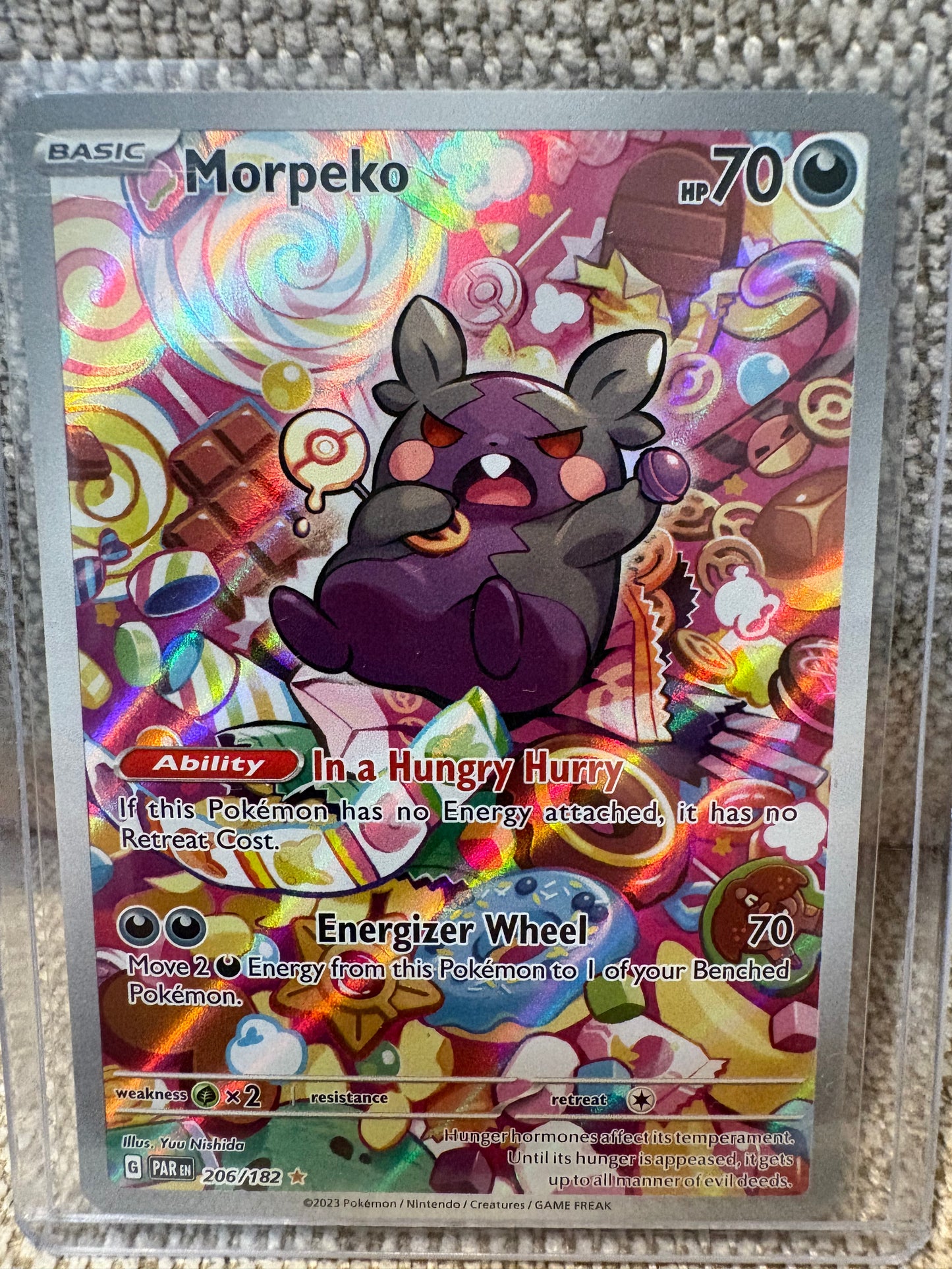 2023 Pokemon Paradox Rift MORPEKO #206