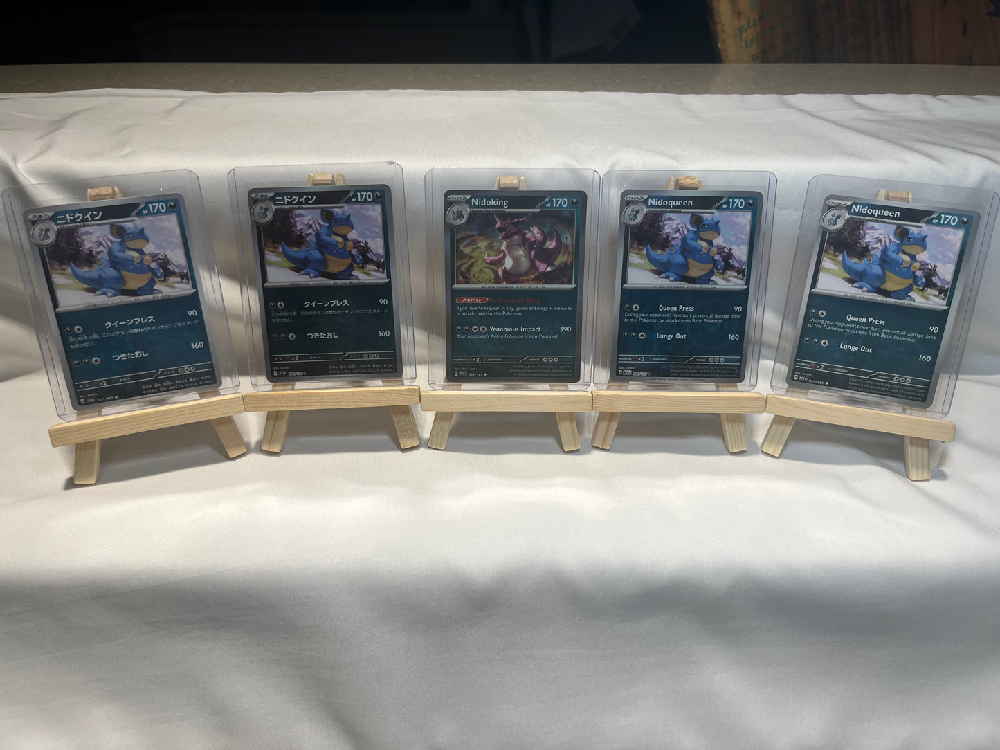 2023 Pokemon Nidoqueen set w/ Nidoking