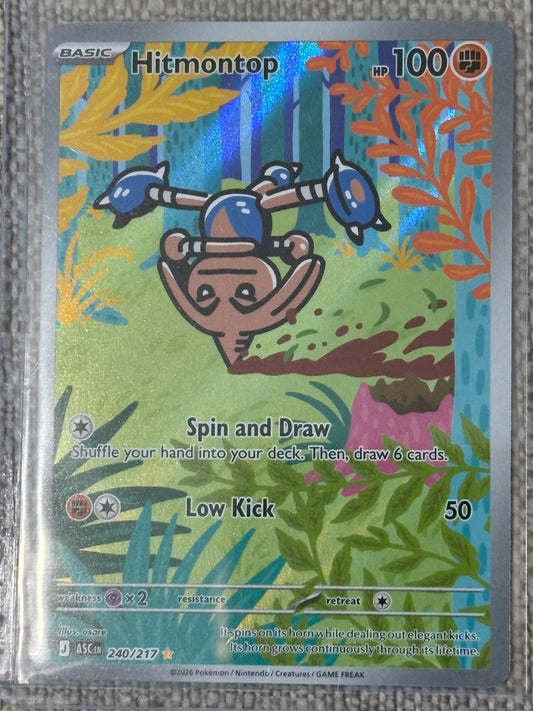 2026 Pokemon Ascended Heroes HITMONTOP#240