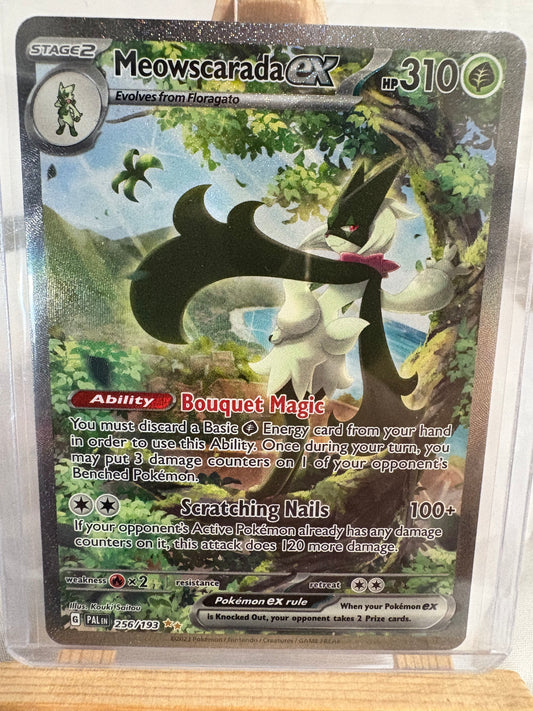 2023 Paldea Evolved Meowscarada EX #256