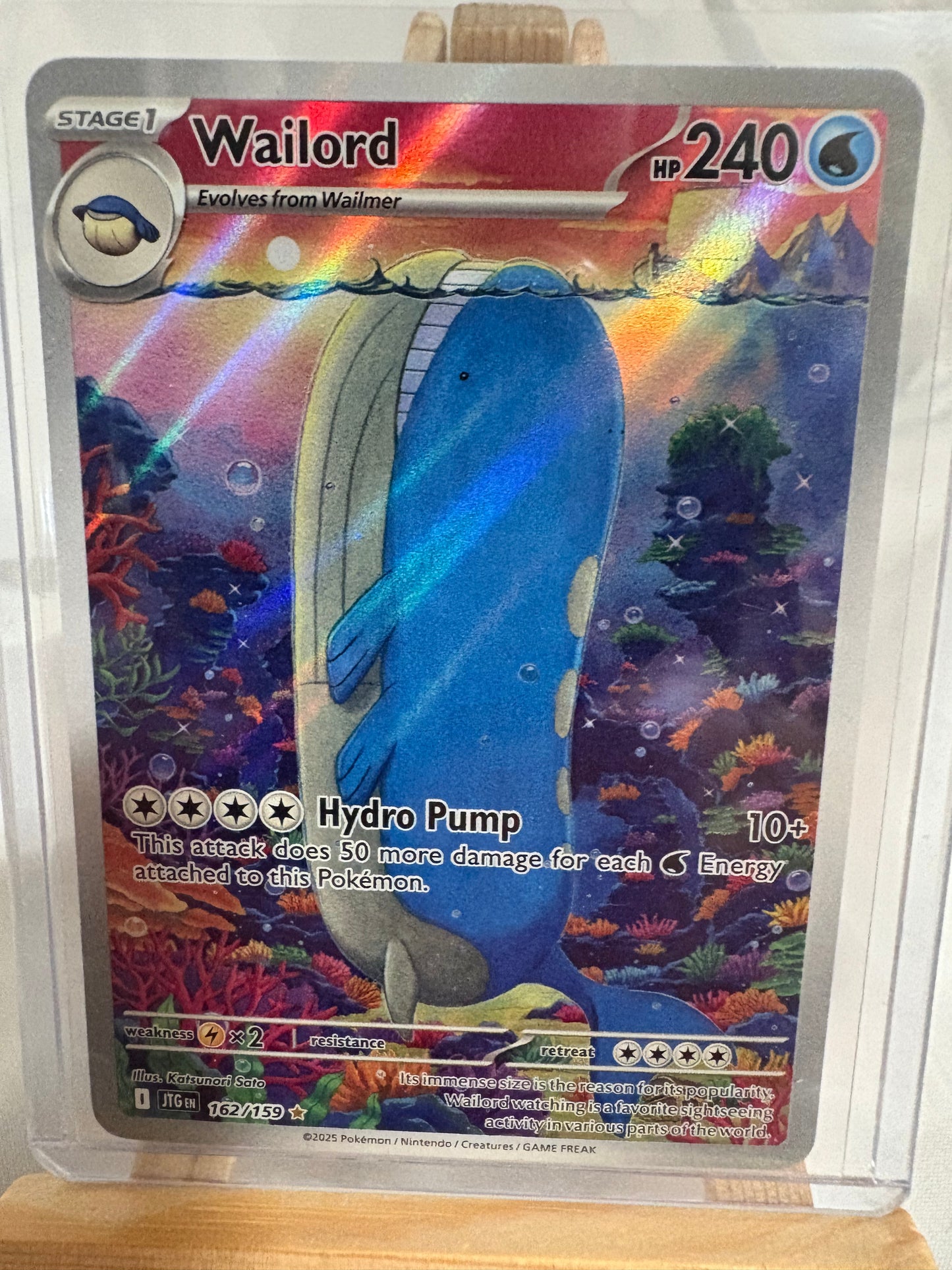 2025 Journey Together Wailord #162