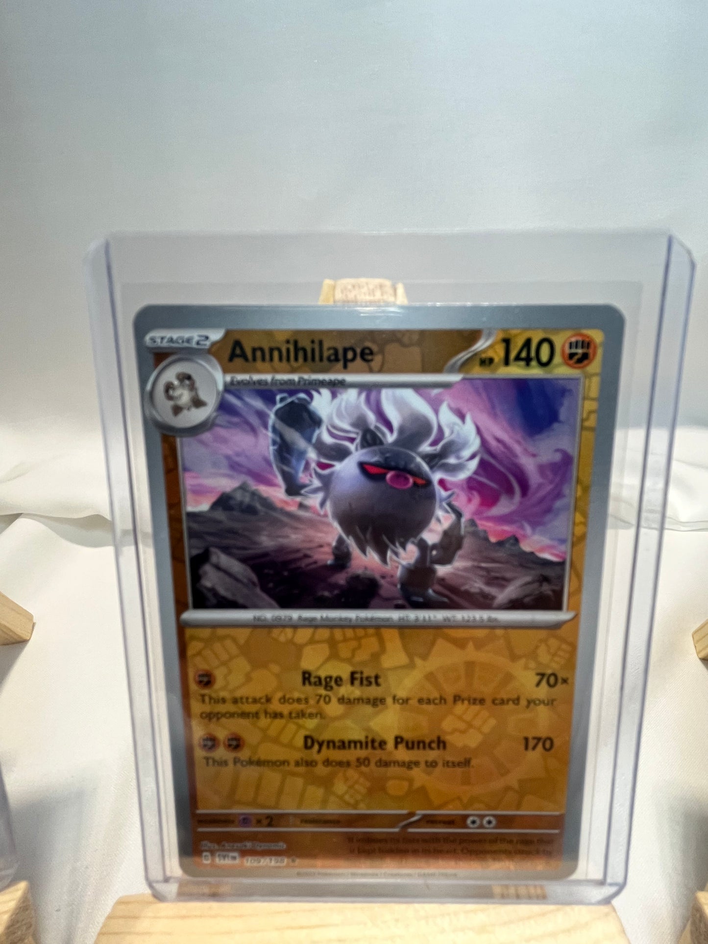 2023 Pokemon Annihilape Holo Set