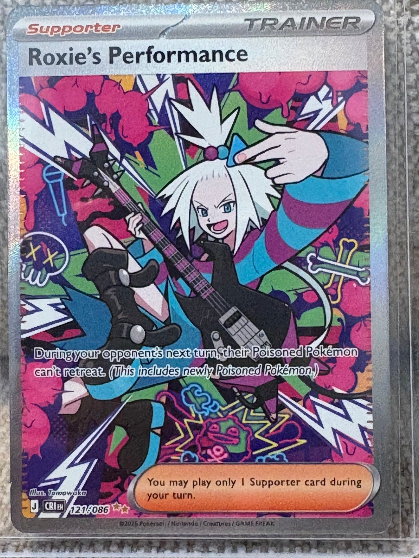 2026 Pokemon Chaos Rising ROXIE'S PERFORMANCE #121