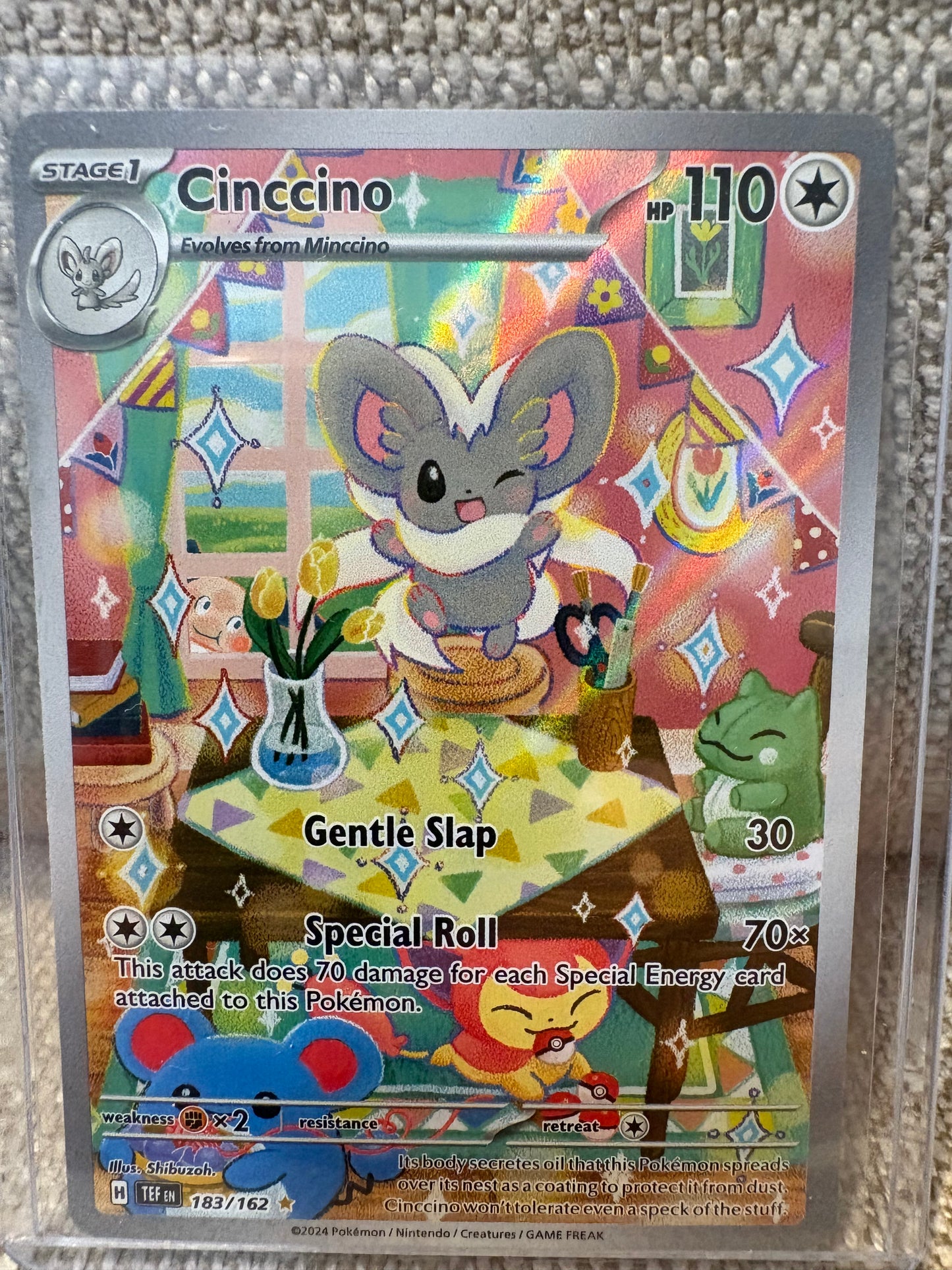 2024 Pokemon Temporal Forces CINCCINO #183