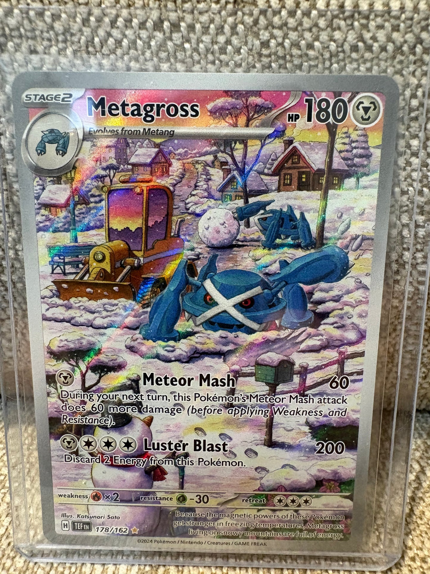 2024 Pokemon Temporal Forces METAGROSS #178