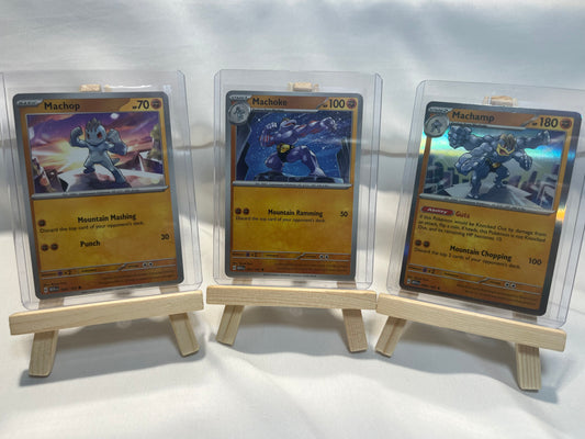 2023 Pokemon Machop Evolution Set