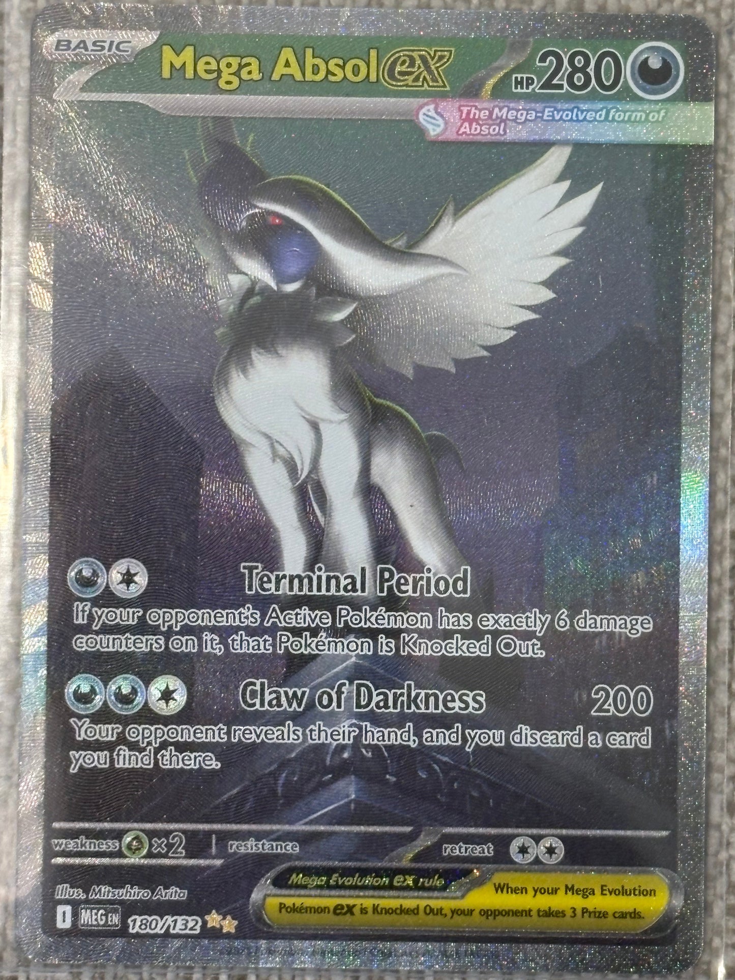 2025 Pokemon Mega Evolution, MEGA ABSOL EX #180