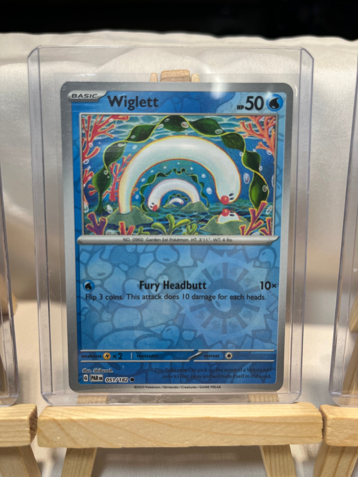2023 Pokemon Wiglett Evolution Set
