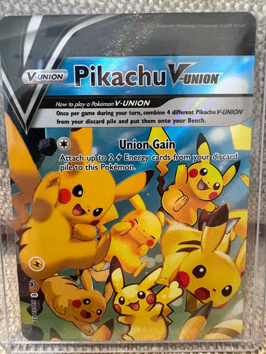 2021 Pokemon Black Star Promos PIKACHU V-UNION #SWSH139