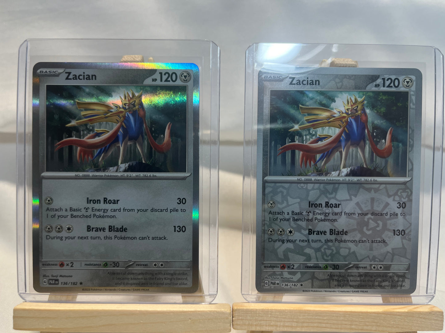 2023 Pokemon Zacian Holo Set