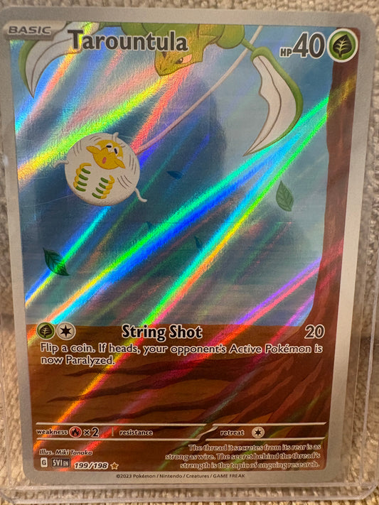 2022 Pokémon Scarlet and Violet Tarountula #199