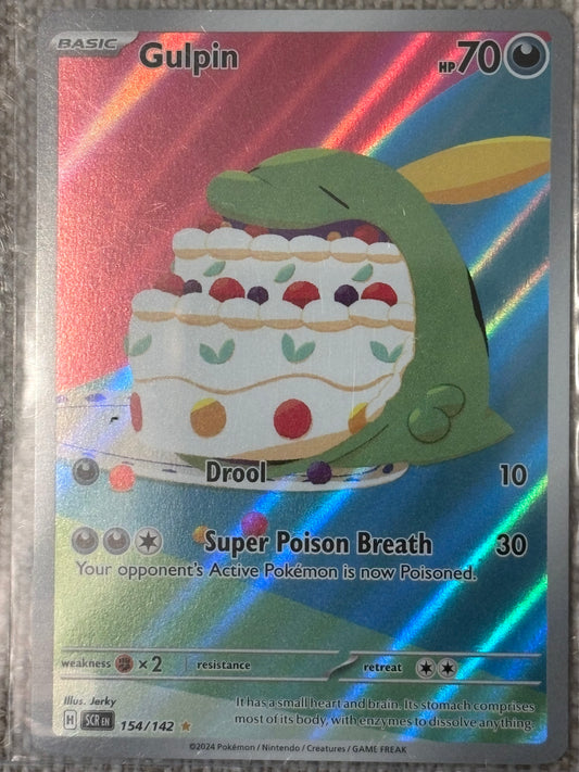 2024 Scarlet & Violet, Stellar Crown, Gulpin #154