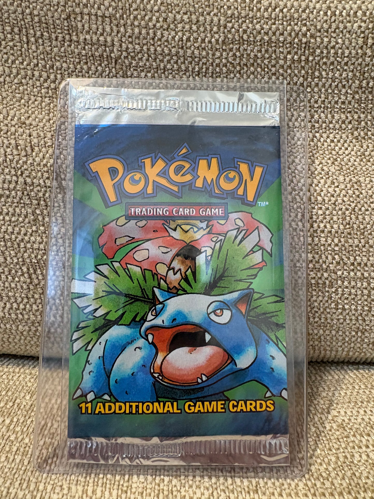 1999 Pokémon Base Set Booster Pack Art (Empty Pack)


Venusaur Art
