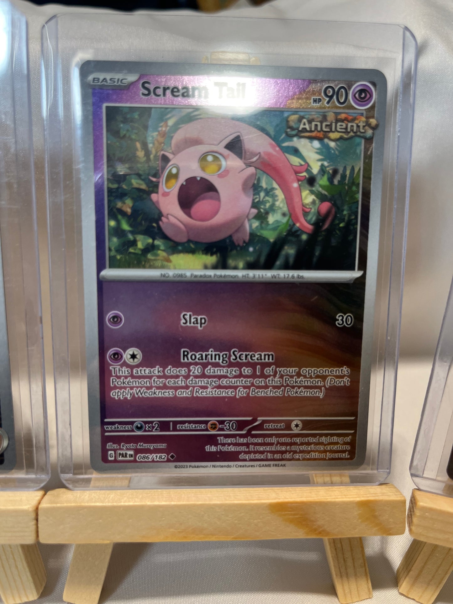 2023 Pokemon Ancient and Futures Holo Set