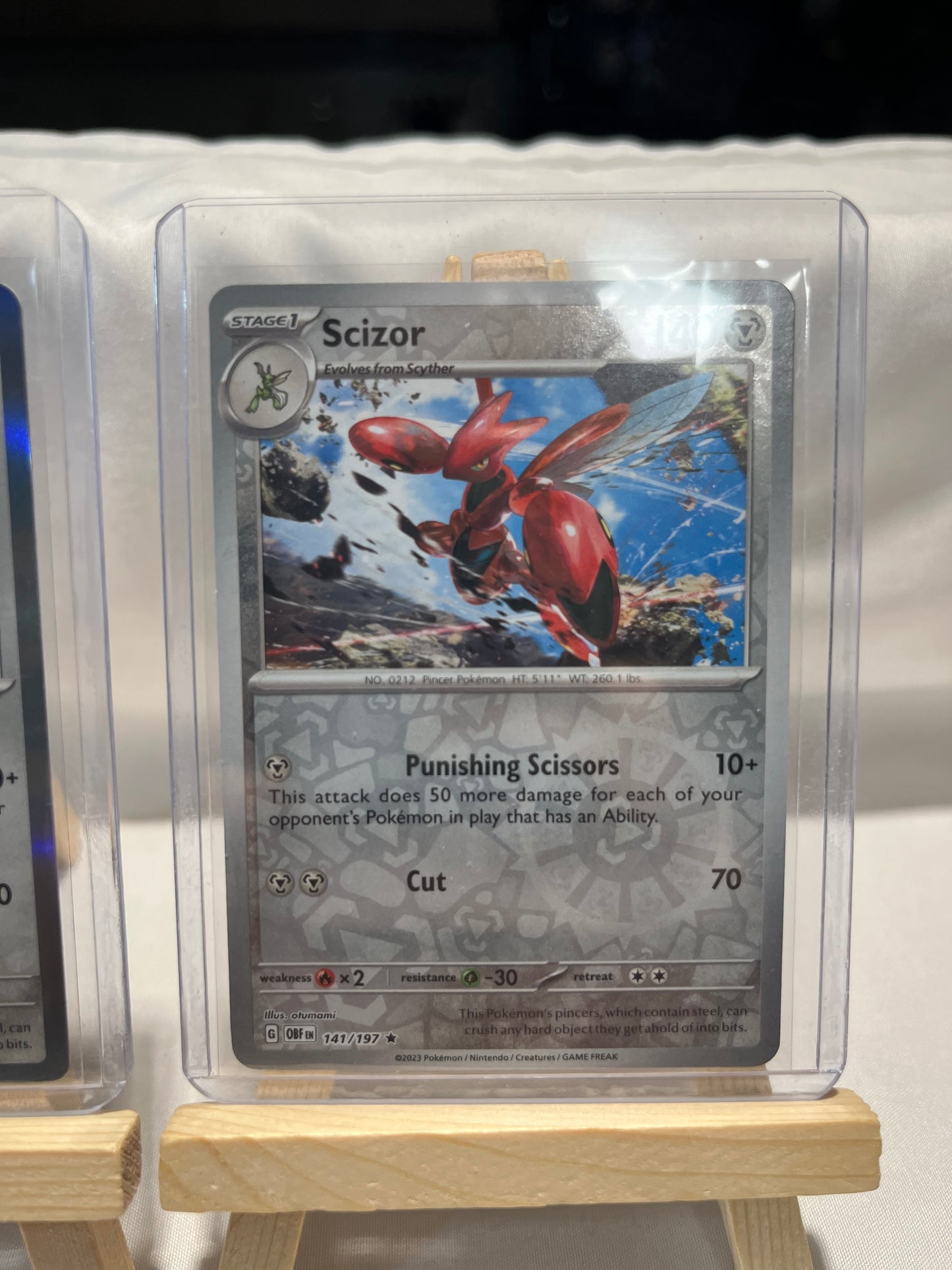 2023 Pokemon Scizor Holo Set