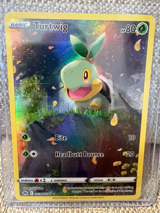 2023 Pokémon Crown Zenith Turtwig #GG31