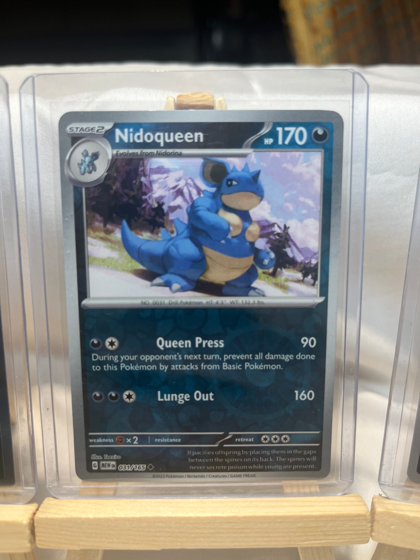 2023 Pokemon Nidoqueen set w/ Nidoking