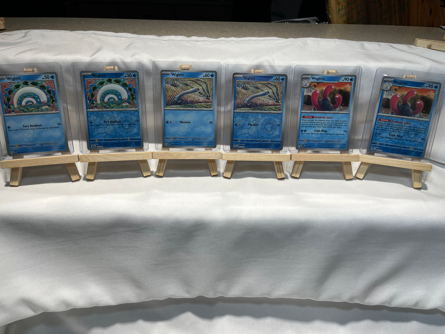 2023 Pokemon Wiglett Evolution Set