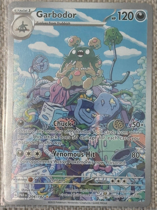 2023 Pokemon Scarlet & Violet, Paradox Rift, GARBODOR # 204