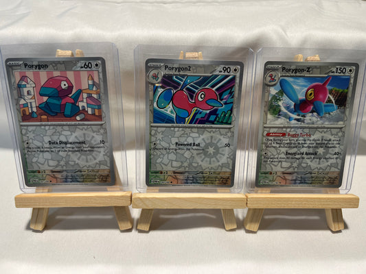 2023 Pokemon Porygon Evolution Holo Set