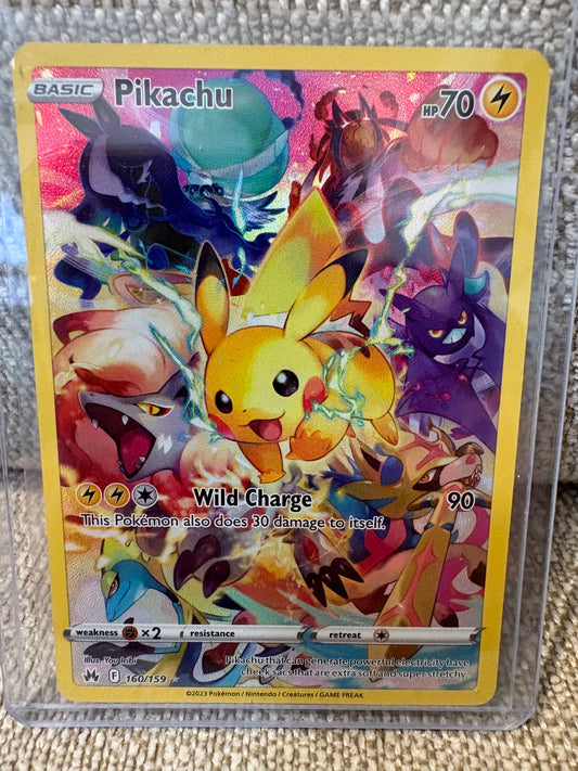 2023 Pokémon Crown Zenith Pikachu #160