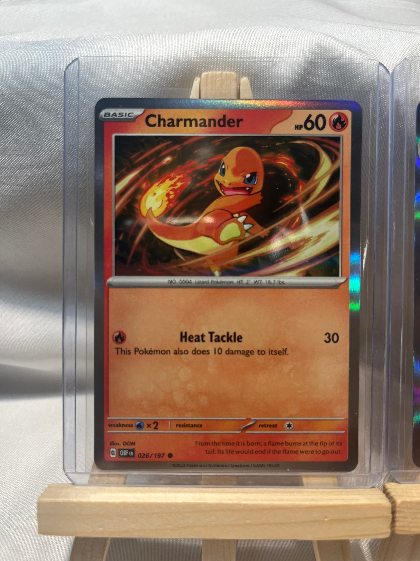 2023 Pokemon Charmander & Charmeleon Holo Set