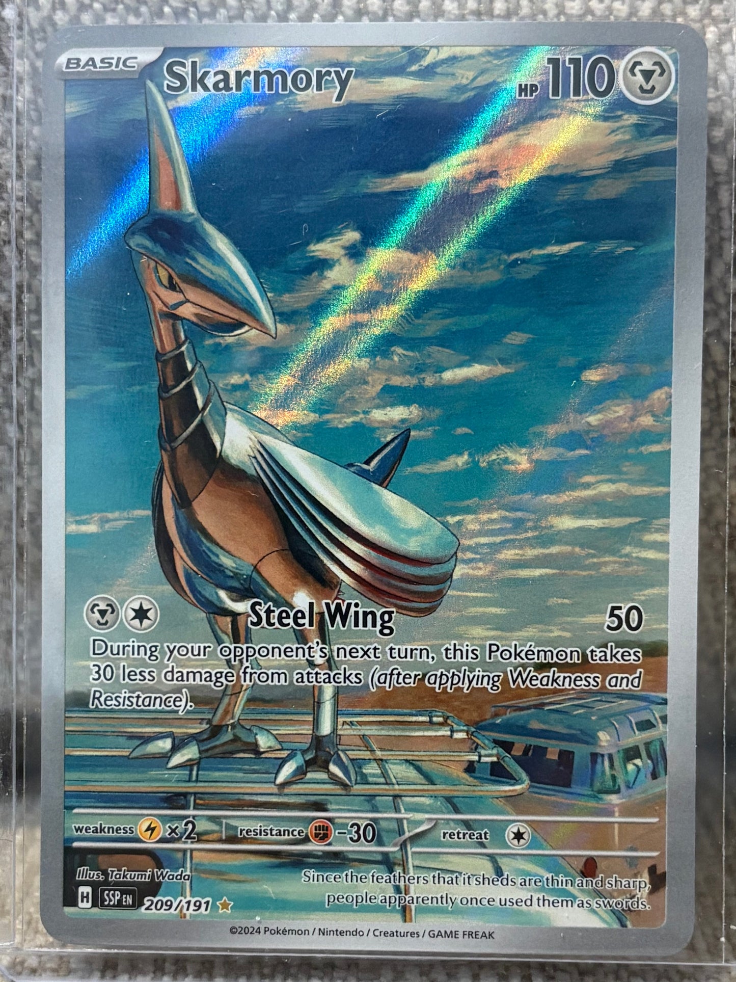 2025 Pokemon Surging Sparks SKARMORY #209