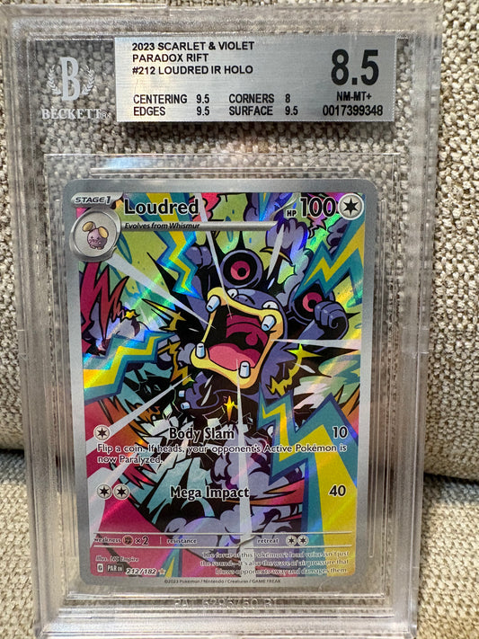 2023 Pokemon Scarlet & Violet Paradox Rift LOUDRED #212