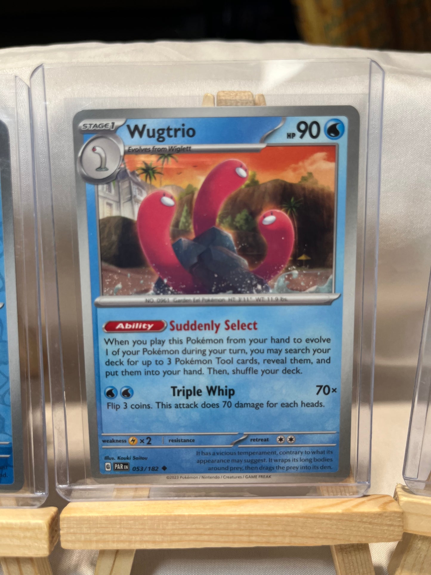 2023 Pokemon Wiglett Evolution Set