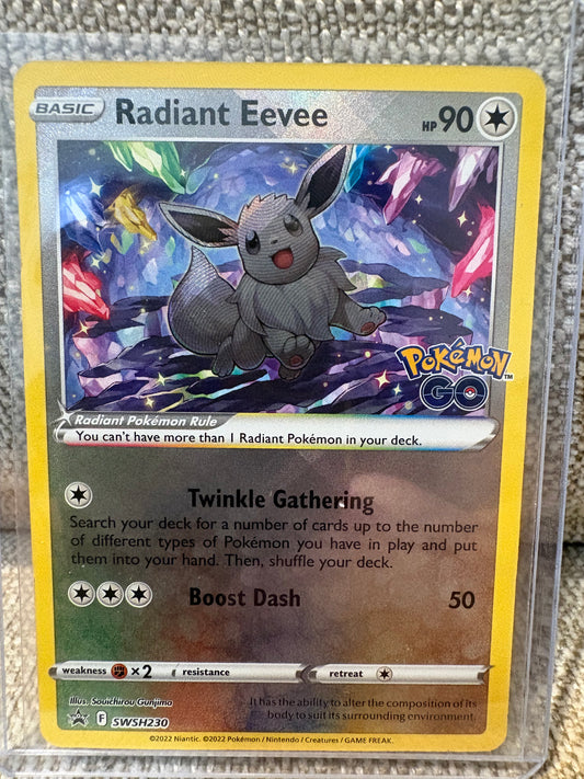 2016 Pokemon GO RADIANT EEVEE #SWSH230