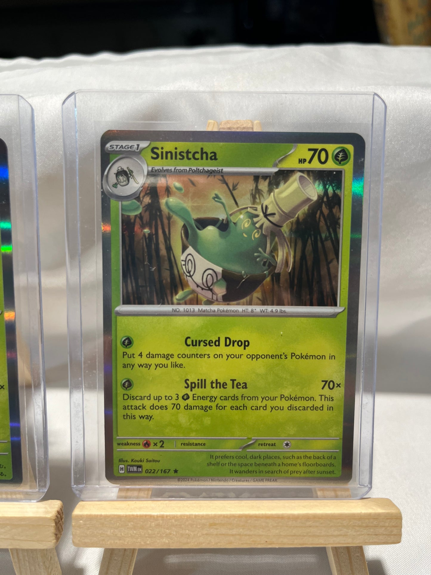 2023 Pokemon Sinistcha Holo Set