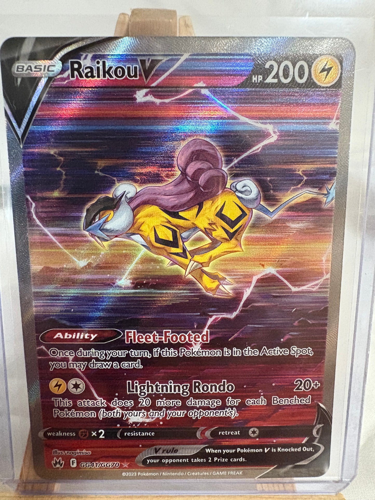 2023 Crown Zenith Raikou V #GG41