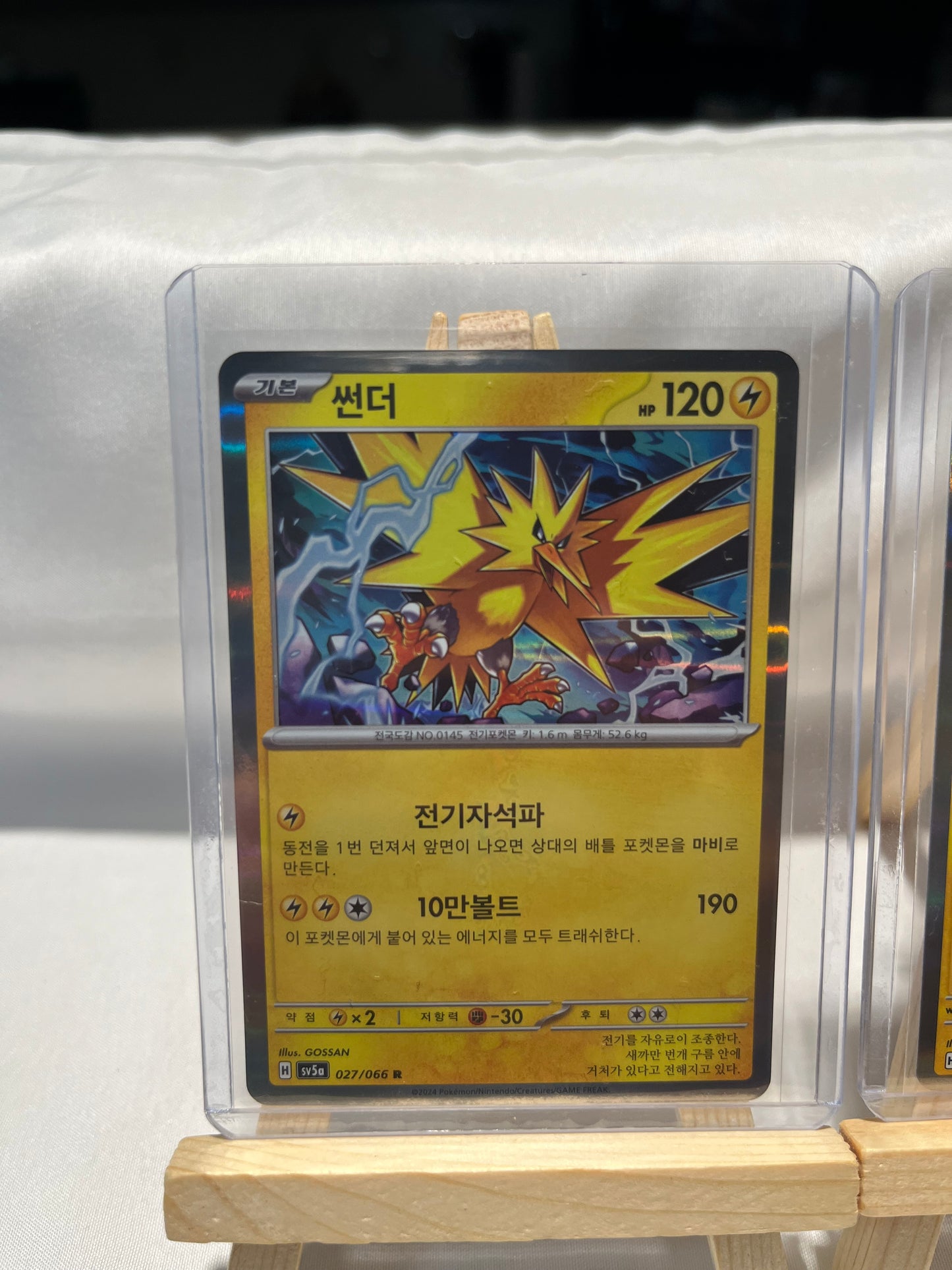 2023 Pokemon Zapdos Set