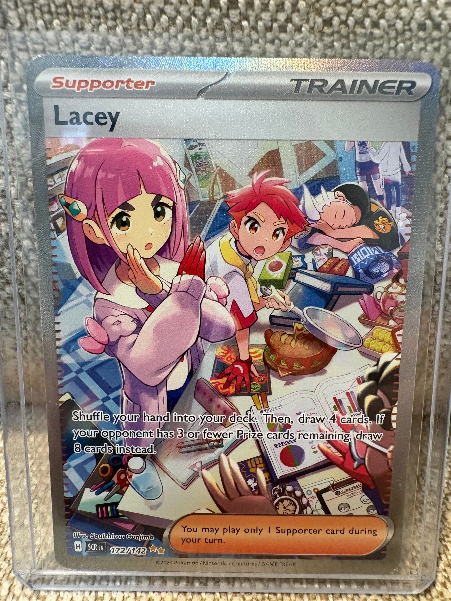 2024 Pokemon Stellar Crown LACEY #172