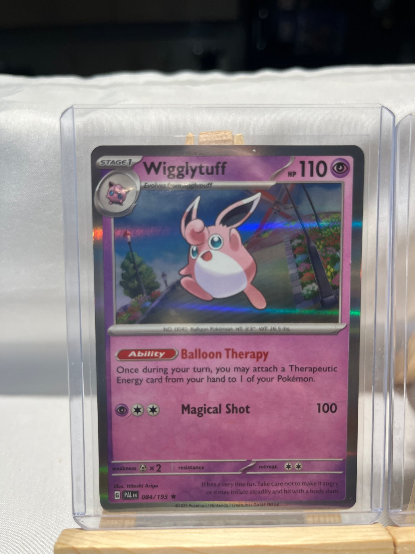 2023 Pokemon Wigglytuff Holo Set