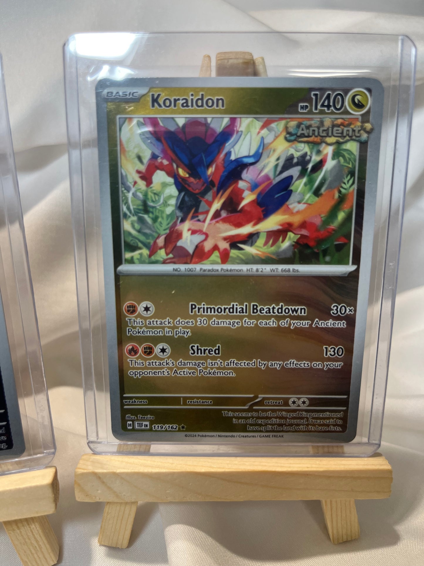 2023 Pokemon Ancient and Futures Holo Set