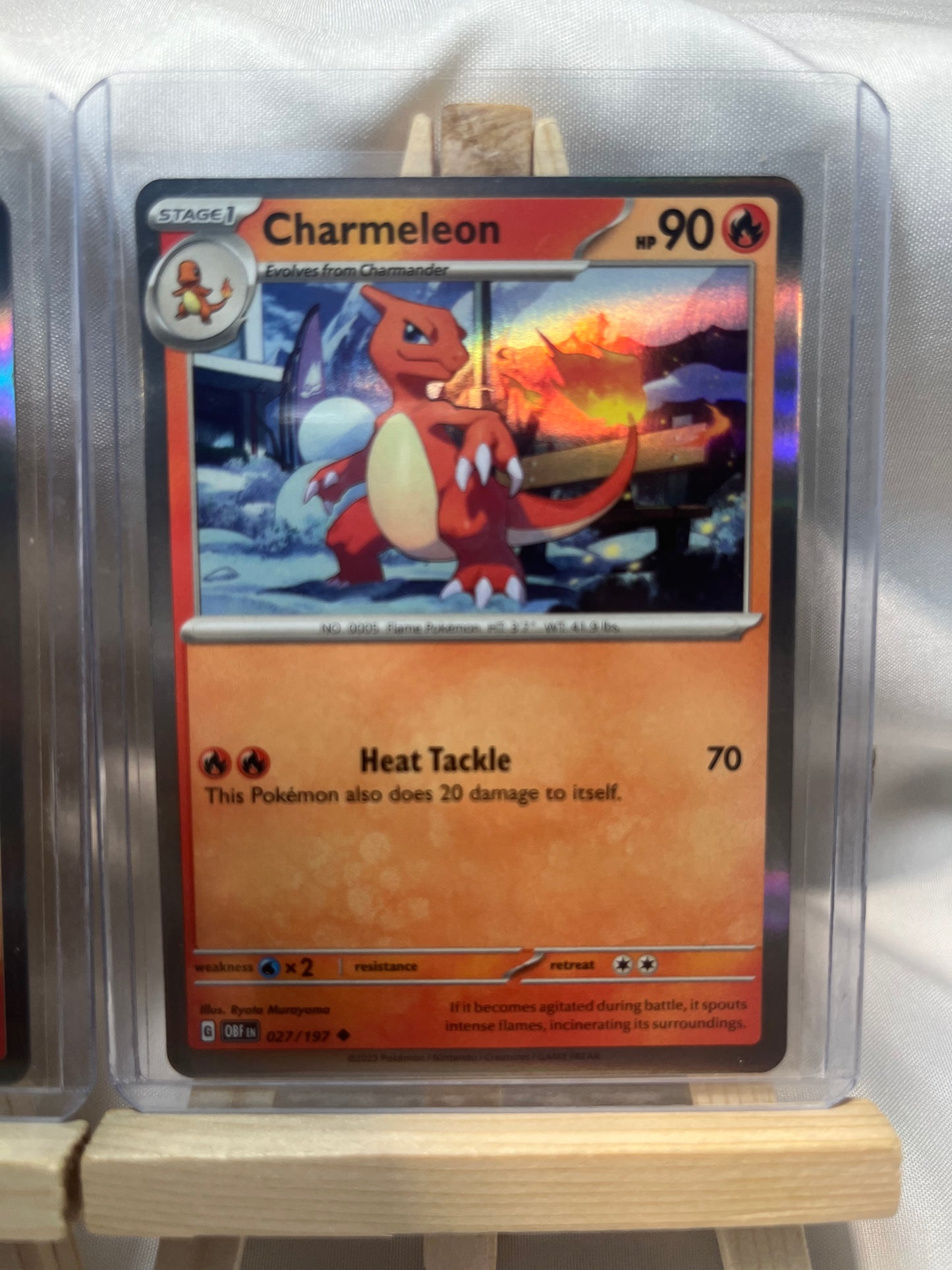 2023 Pokemon Charmander & Charmeleon Holo Set