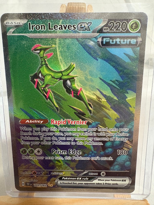 2024 Temporal Forces Iron Leaves EX #203