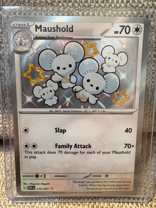 2024 Pokemon Paldean Fates MAUSHOLD #210