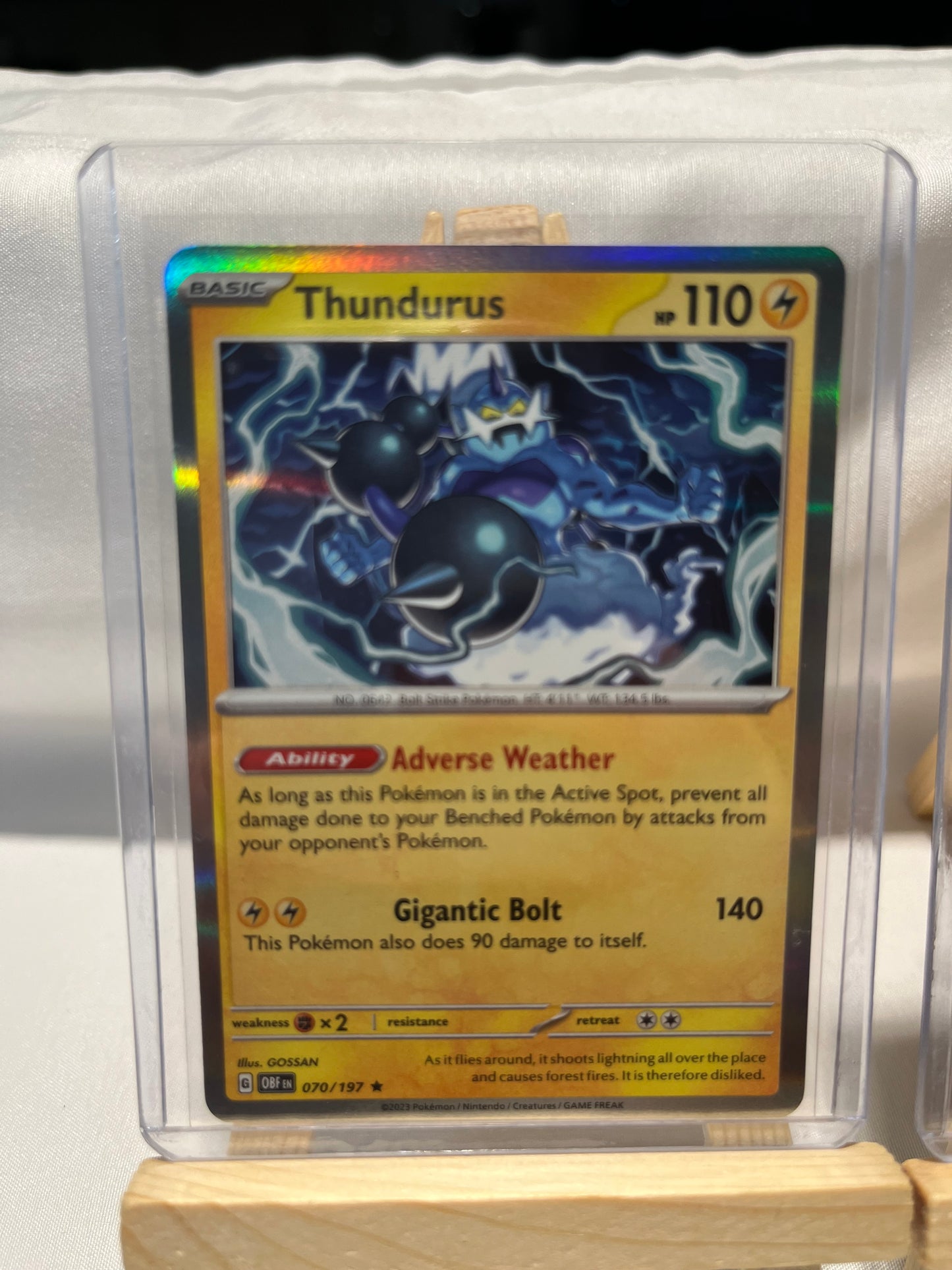 2023 Pokemon Thundurus Set