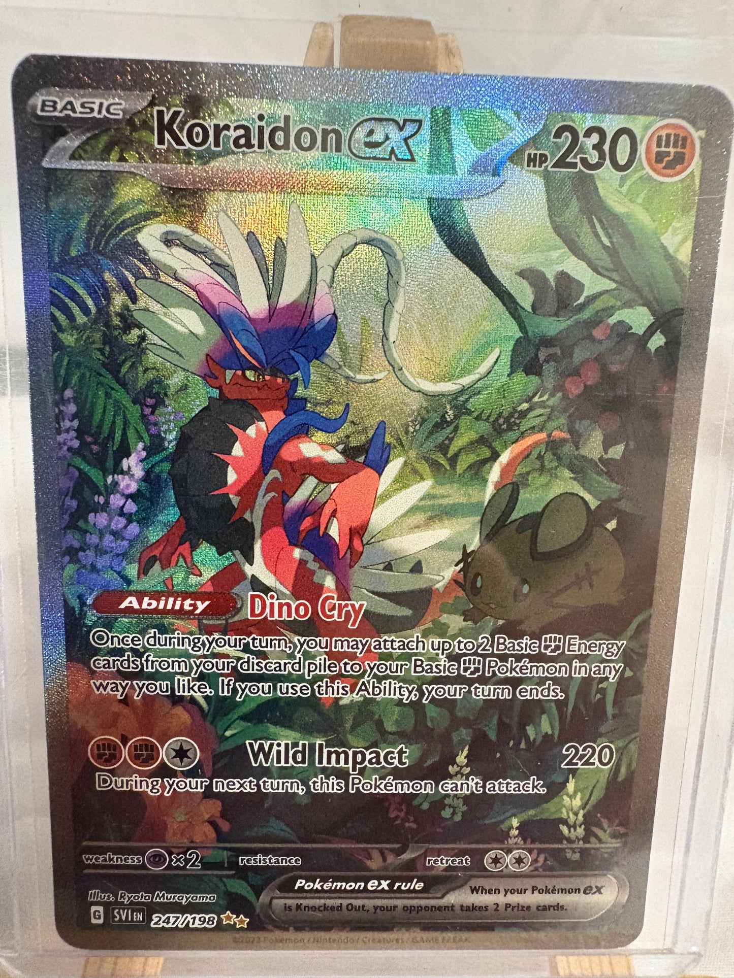 2023 Scarlet & Violet Koraidon EX #247