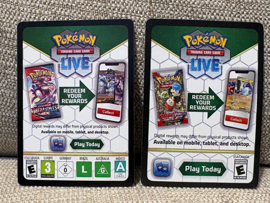100 Random Pokemon LIVE Cards
