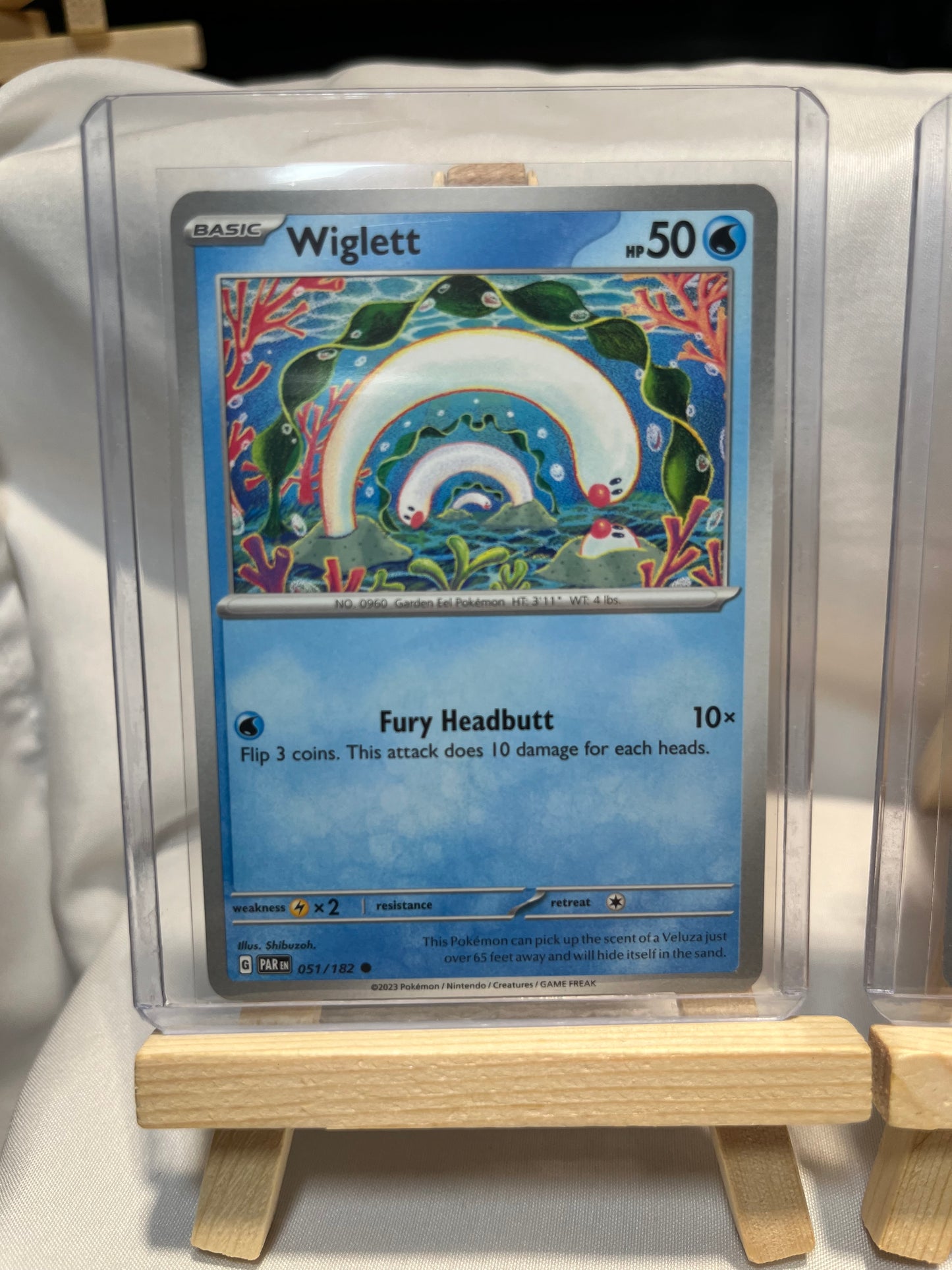 2023 Pokemon Wiglett Evolution Set
