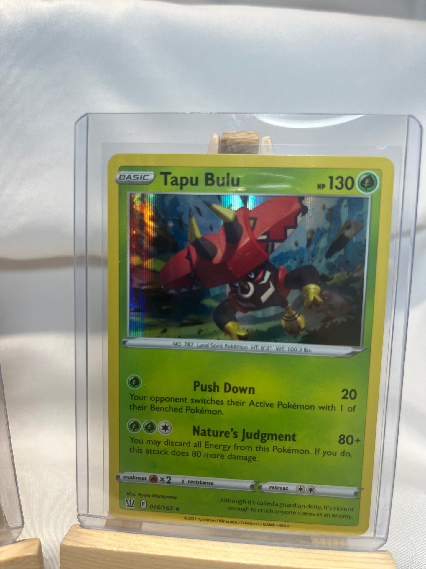 2021 Pokemon Tapu Holo Set